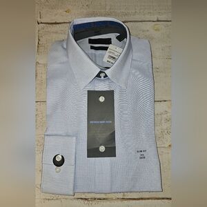 Calvin Klein nwt Infinite Non Iron Slim-Fit long sleeve button-down shirt Men's